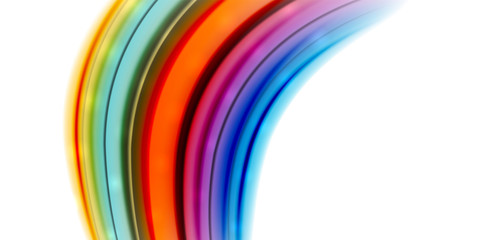 Abstract flowing motion wave, liquid colors mixing, vector abstract background