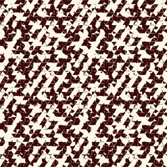 Grunge abstract wallpaper. Glitch texture. Seamless surface pattern with broken forms. Distressed geometric figures