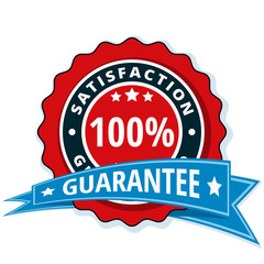 100% Satisfaction Guaranteed illustration