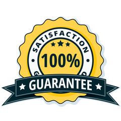 100% Satisfaction Guaranteed illustration