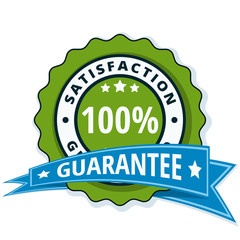 100% Satisfaction Guaranteed illustration