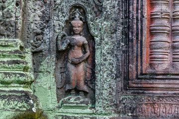 Tempeltänzer in Angkor Wat