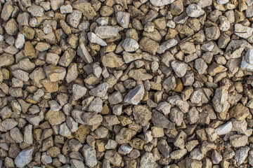 Grey stones as background or texture.