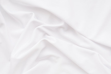 White and soft fabric texture use for textile background