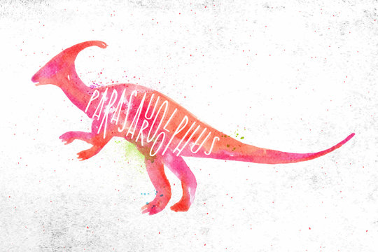 Dynosaur Parasaurolophus Vivid