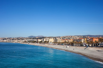 Nice City Skyline In France