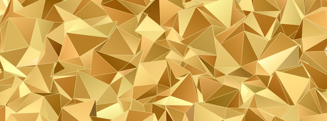 Abstract background, mosaic triangulated