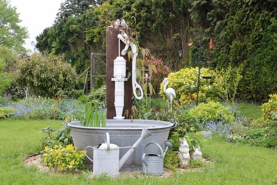 Upcycled water pump