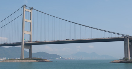 Tsing ma suspension bridge