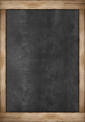Kreidetafel mit Holzrahmen Biergarten Menü Speisekarten Hintergrund - 203094289
