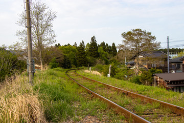 Scenery of Otaki Town in Chiba Prefecture, Japan