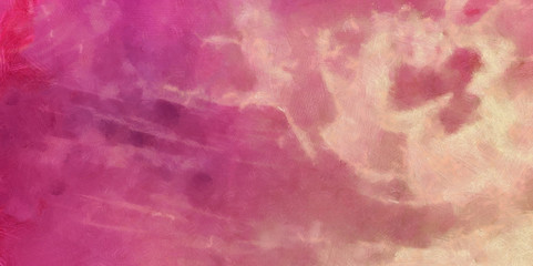 Detailed close-up grunge abstract background. Dry brush strokes hand drawn oil painting on canvas texture. Creative pattern for graphic work, web design or wallpaper.  Can be use as vintage print.