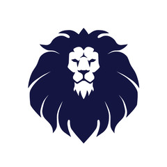  Lion Head Logo Vector Illustration Mascot Design 