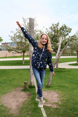 Lohsepark Slackline Hamburg