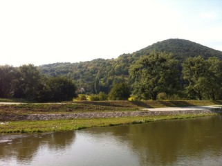 Fototapeta premium Hornade rivière 