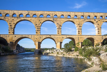 Fototapeta premium Pont du Gard, France