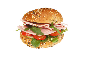 Ham salad roll