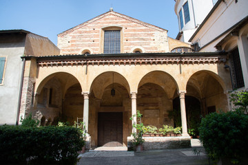 Fototapeta na wymiar Church of Sant'Elena, Verona, Italy