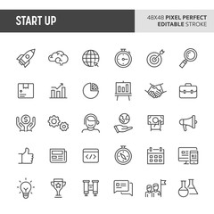 Start-Up Icon Set