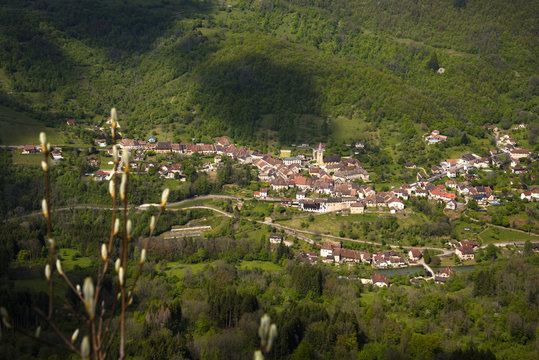 Mouthier Haute Pierre vue de haut