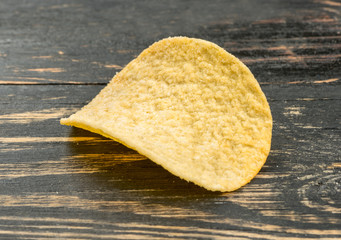 Potato chips with cheese