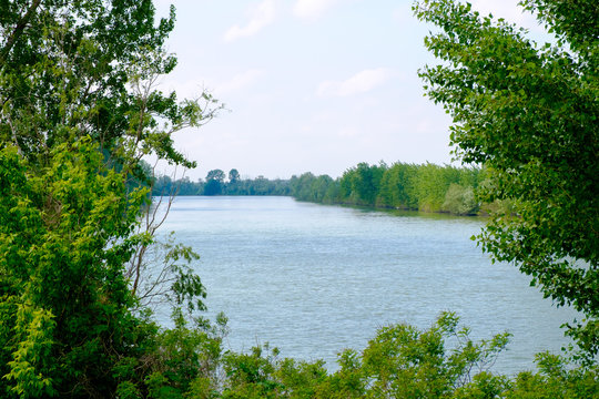 Po River In Italy