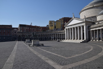 napoli, piazza plebiscito