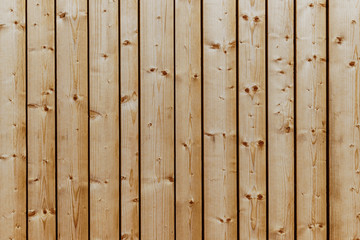 The wooden fence