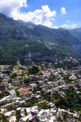 Fototapeta na wymiar Village of Positano in Italy