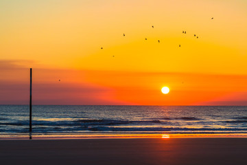 Sunrise at the beach