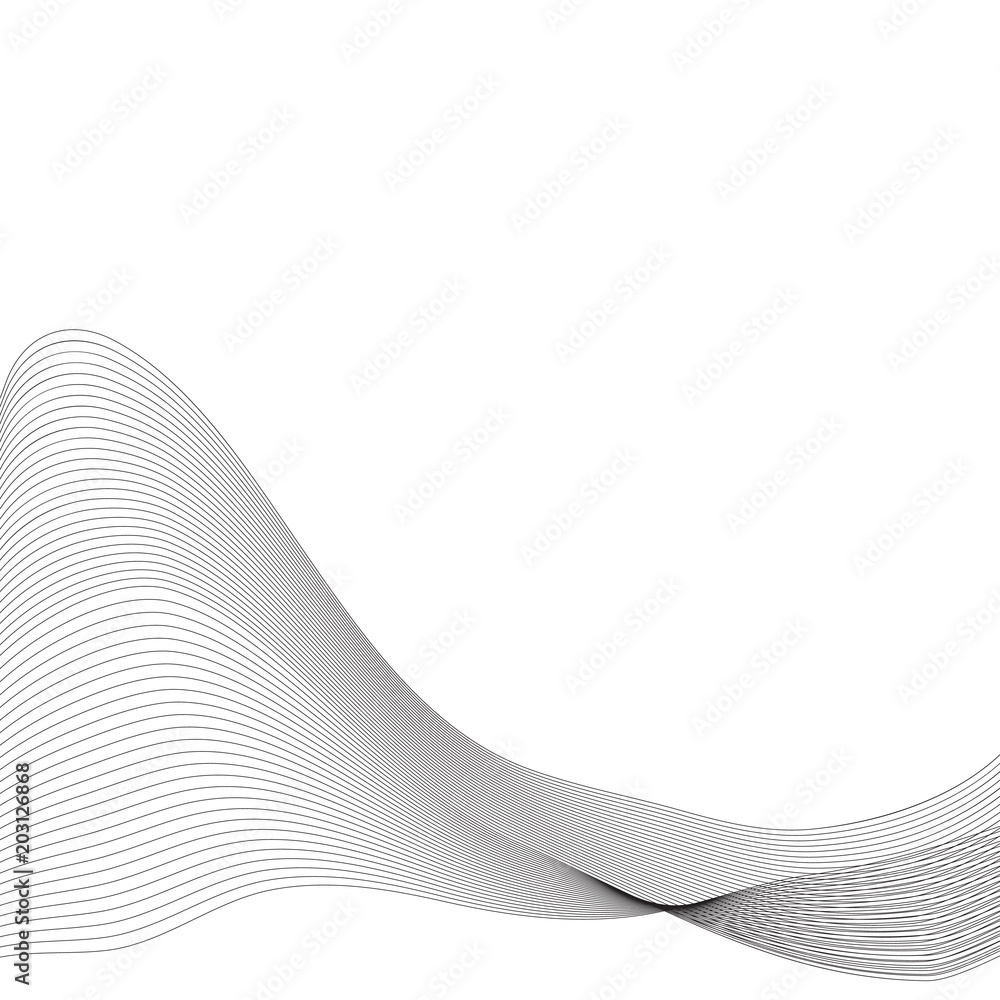 Poster vector background. abstract wave element for presentation.