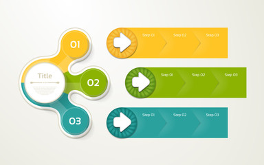 Vector infographic template for diagram, graph, presentation and
