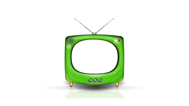 animation tv retro verte
