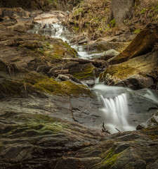 Kleiner Wasserfall, quadratisch