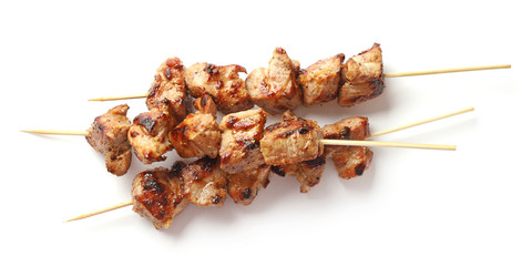 Pork shish kebab