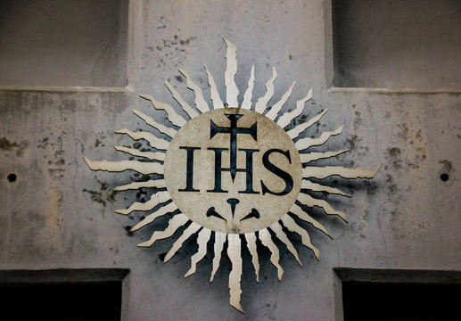 Jesuit christian religious symbol