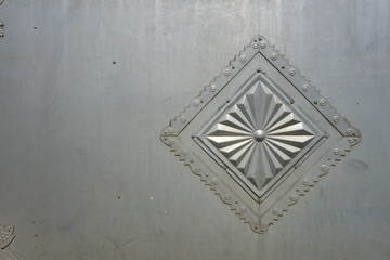 Metal texture with scratches and cracks