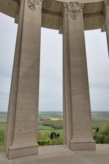 Colonnes du Mémorial américain de la Butte de Montsec