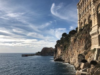 La mer et côte de Monaco