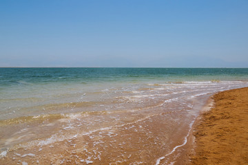 Scenic view of the Dead Sea in Israel