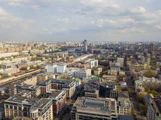 Obraz premium aerial moscow city panorama