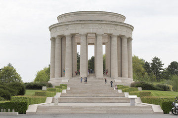 Fototapeta premium Mémorial américain de la Butte de Montsec