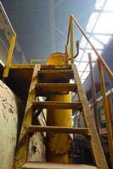 Old technological equipment in the workshop