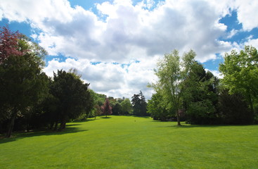 Obraz premium Weinheimer Schlosspark