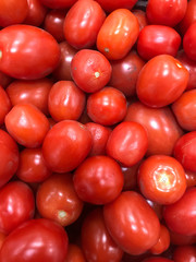 Lots of ripe tomatoes.