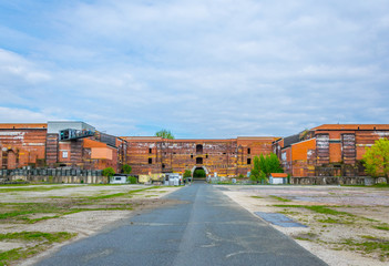 View of former Nazi congress hall in Nurnberg, Germany