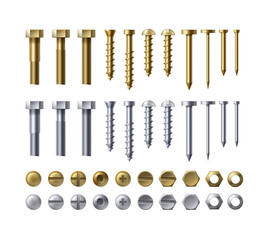 Set of fastener