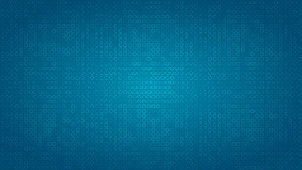 Abstract background of small rings in light blue colors.