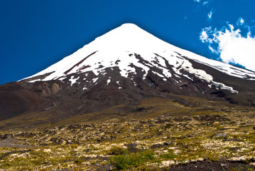 Fototapeta premium Volcano Osorno in Chile