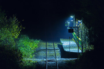 夜の駅